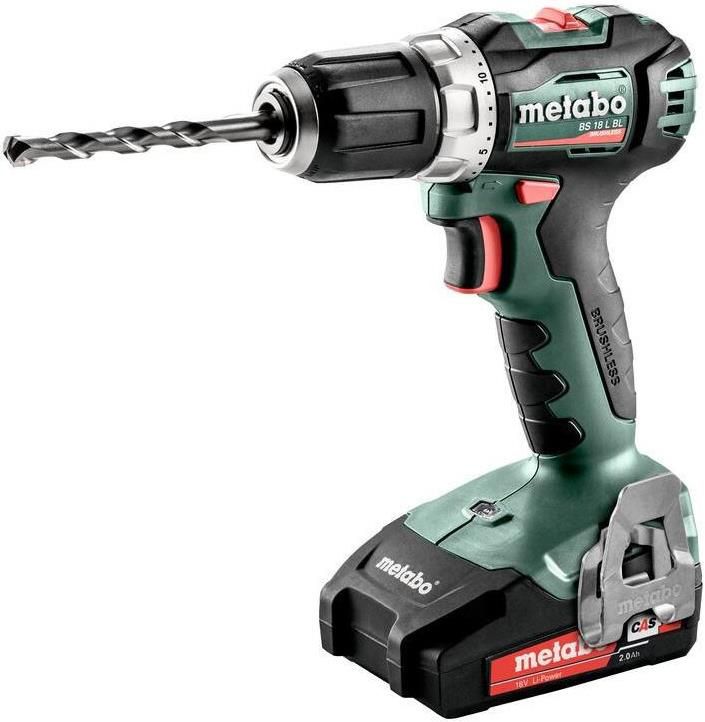 Metabo Akku Bohrschrauber BS 18 L 18 V mit 2 Akkus und Ladegerät für 101,99€ (statt 151€)