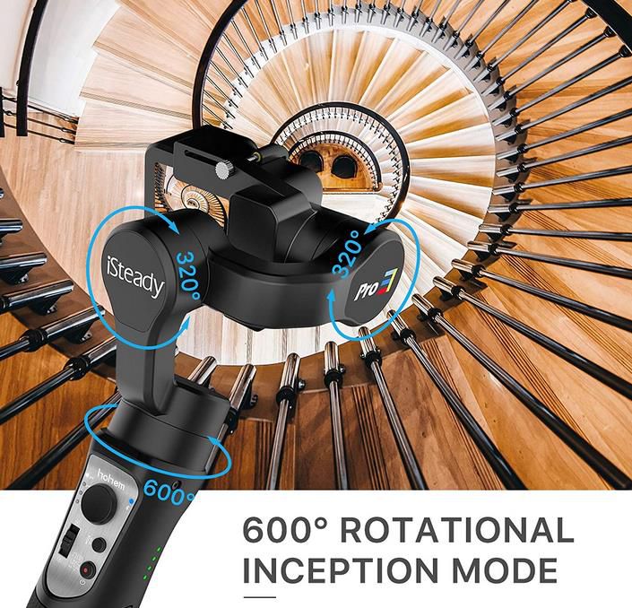 Hohem iSteady Pro 3   Gimbal für Actionkameras für 59,40€ (statt 84€)