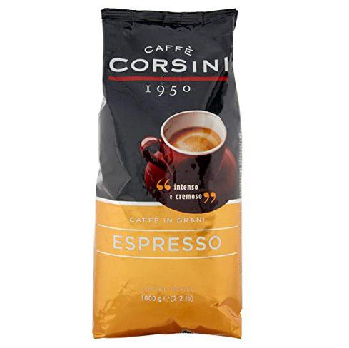 Caffè Corsini Espresso intensiv und cremig Kaffeebohnen (1000g) ab 9,77€ (statt 15€)   Sparabo