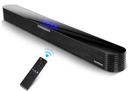 Joesheng SG01   2.0 Soundbar mit BT 5.0 & 80W für 65€ (statt 90€)