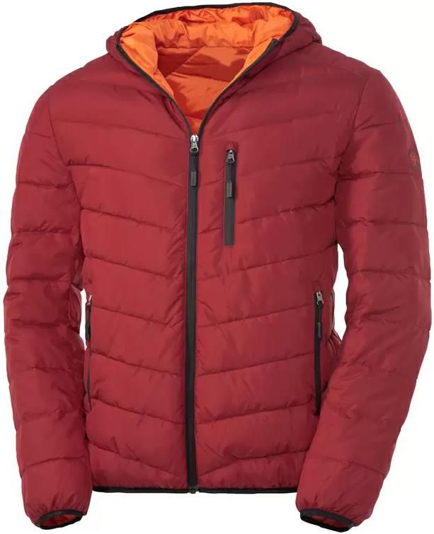 Chiemsee Herren Steppjacke in Rot für 39,99€ (statt 60€) + GRATIS Grundig Taschenlampe