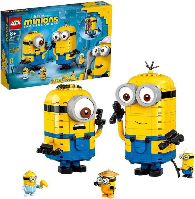 Lego 75551 Minions Figuren Bauset mit Versteck für 33,59€ (statt 40€)