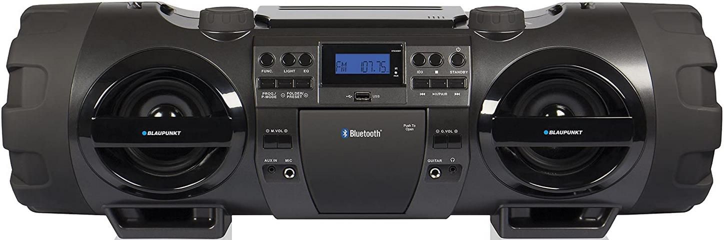 Blaupunkt BB 1000 Boombox mit Bluetooth, CD, USB, Radio etc. für 69,59€ (statt 126€)