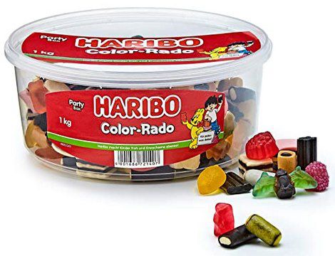 5x Haribo Color Rado mit je 1kg für 16,84€ (statt 22€)   Sparabo
