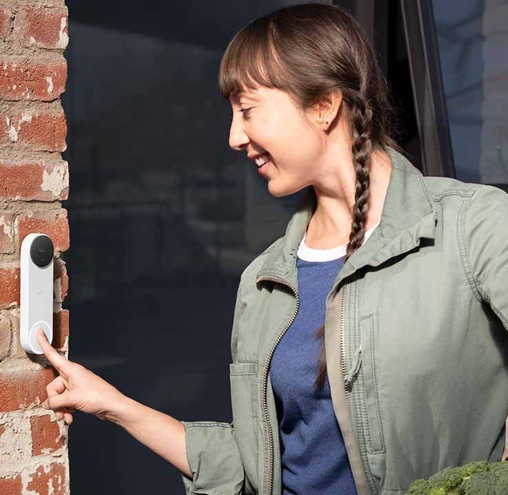 Google Nest Doorbell (mit Akku) + Nest Hub (2. Generation) ab 184,95€ (statt 215€)