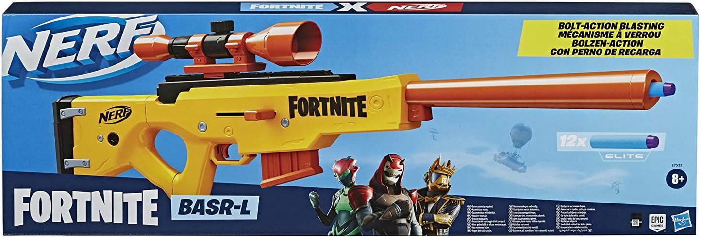 Nerf Fortnite BASR L Blaster mit Bolzen Action für 27,71€ (statt 37€)   Prime