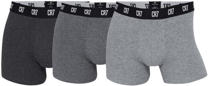 3er Pack CR7 Basic Herren Underwear Boxershorts für 15,16€ (statt 20€)