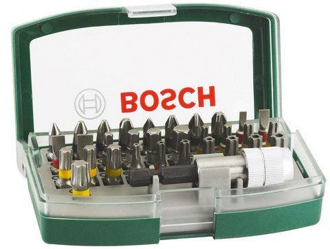 🔩 Bosch Schrauberbit Set (32 tlg.) für 6,59€ (statt 13€)