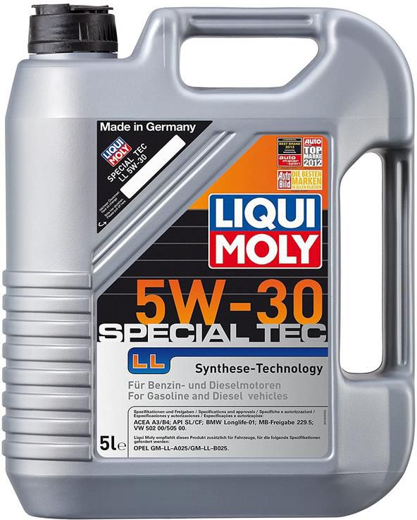 LIQUI MOLY 1193 Special Tec LL   5W 30 Motoröl 5 Liter für 27,85€ (statt 39€)