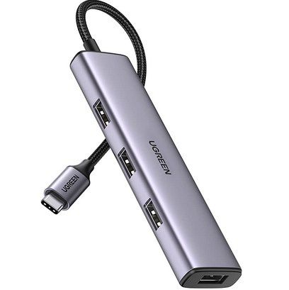 UGREEN USB C auf USB Adapter mit 4 Ports für 12,99€ (statt 19€)   Prime