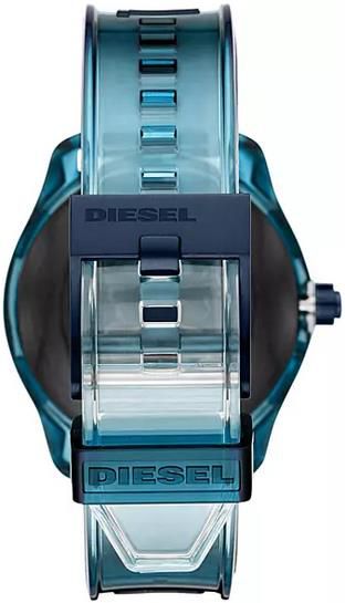 DIESEL Fadelite Gen4 Smartwatch Silikon, 190 +/  5 mm in Blau für 98€ (statt 140€)