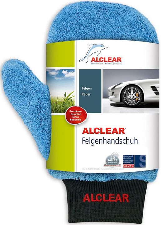 ALCLEAR 950013b Microfaser Alu Felgen Reiniger Handschuh für 6,59€ (statt 12€)