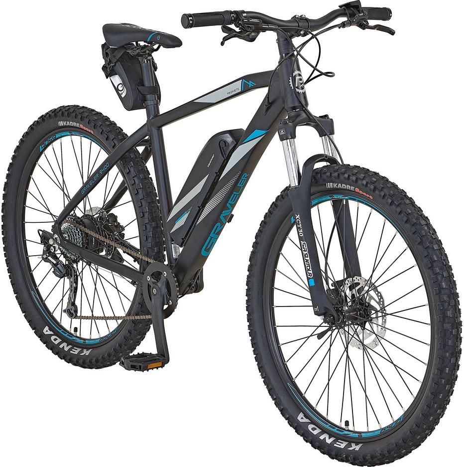 Prophete E Bike Graveler e9400, 8 Gang Shimano, Heckmotor 250 W, inkl. Pannenset und Tasche für 1.308,95€ (statt 1.898€)