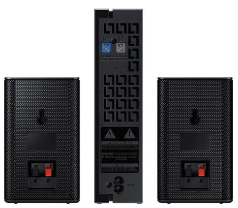 Samsung SWA 8500S Wireless Rear Speaker Kit mit Surround Lautsprechern ab 98,09€ (statt 127€)