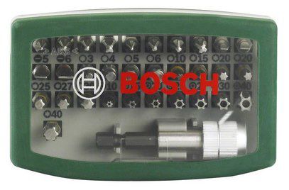 Bosch Schrauberbit Set (32 tlg.) für 8,99€ (statt 13€)