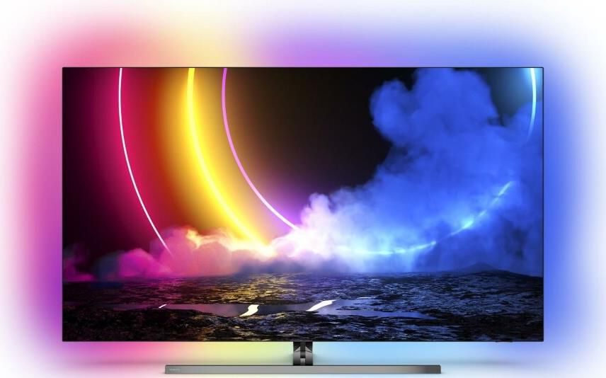 PHILIPS 65OLED876 OLED TV mit 65 Zoll, 4K UHD, Sprachsteuerung und Ambilight für 1.819,13€ (statt 2.397€)