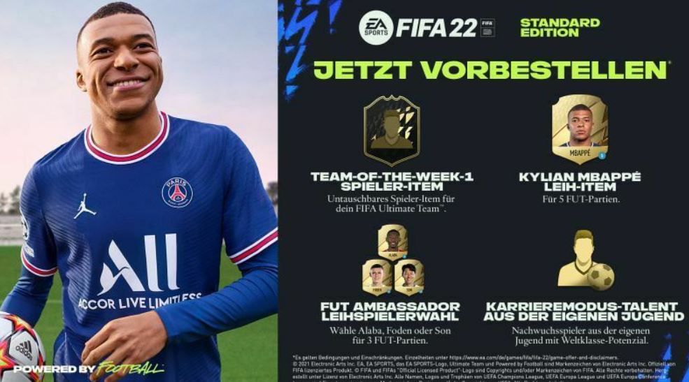 Fifa 22 (PS4) für 37,50€ (statt 43€)