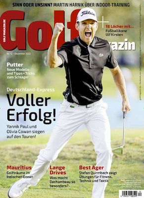 12 Ausgaben GOLFmagazin für 120,40€ + Prämie: bis 115€ Gutschein