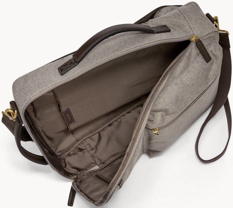 Fossil Rucksack Buckner in Grau für 55,93€ (statt 119€)