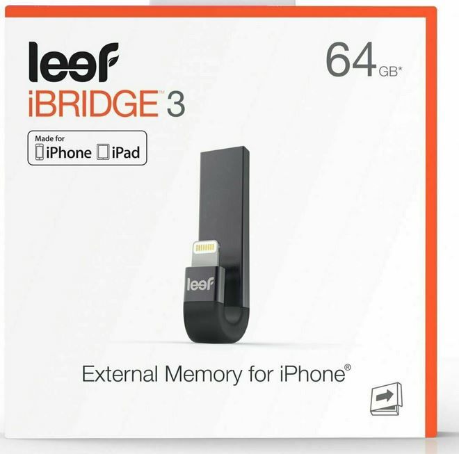 Leef iBridge 3   64GB externer iOS Speicher für 27,50€ (statt 35€)