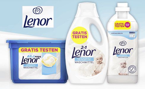 Lenor Sensitiv gratis ausprobieren