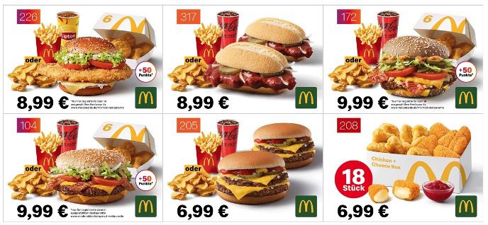 McDonalds PDF Gutscheine (Juni gültig) ▷ zum ausdrucken