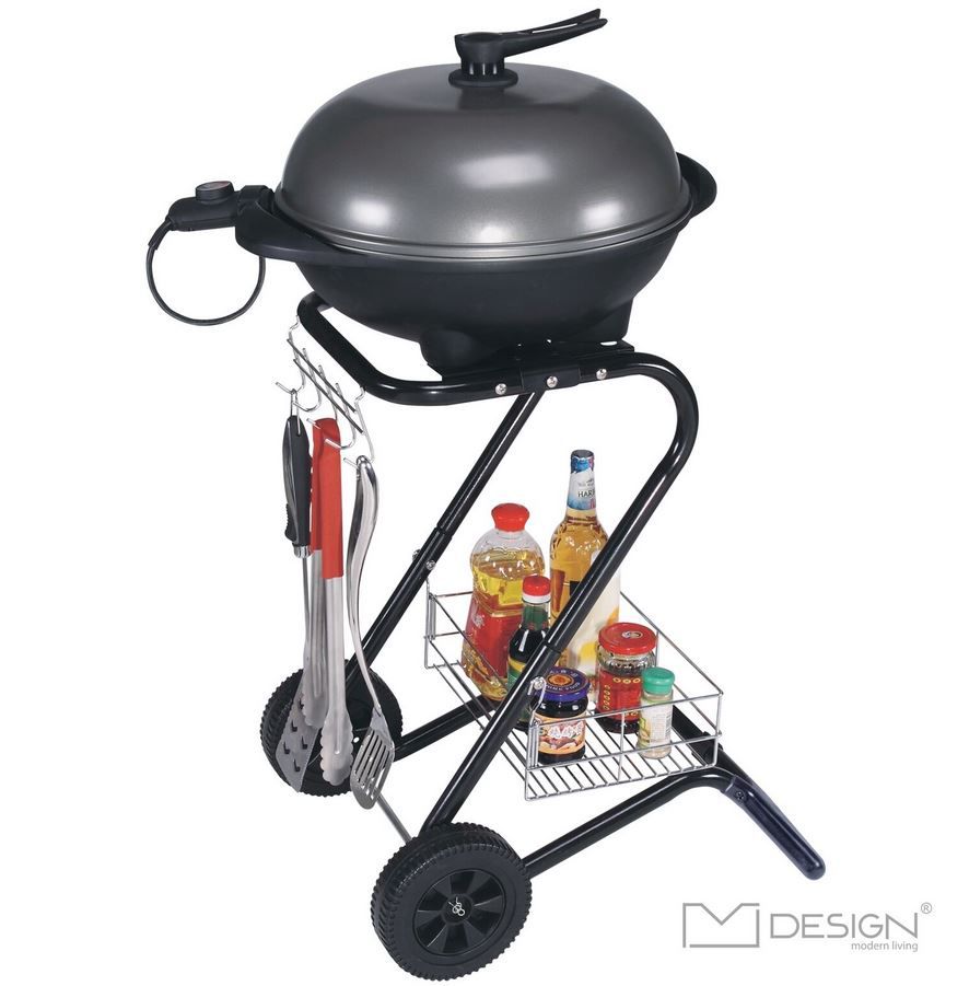 Elektrogrill 2in1 BBQ mit Rollen für 79,99€ (statt 90€)