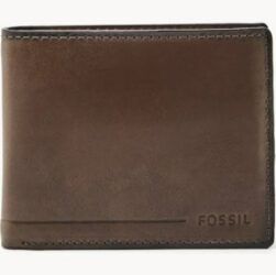 Fossil Passhülle Allan   RFID Passcase in Schwarz und Braun für 14€ (statt 20€)