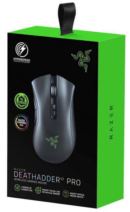 Razer DeathAdder V2 Pro kabellose Gaming Maus für 74,99€ (statt 94€)