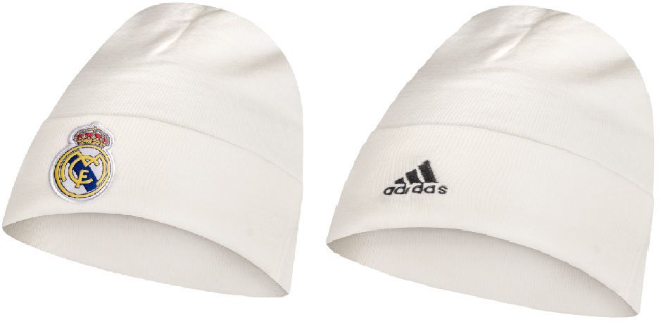 adidas Real Madrid Beanie in Weiß für 15,94€ (statt 24€)