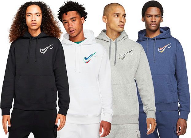 Nike Zigzag Fleece Hoodie in 4 Farben für je 43,97€ (statt 59€)