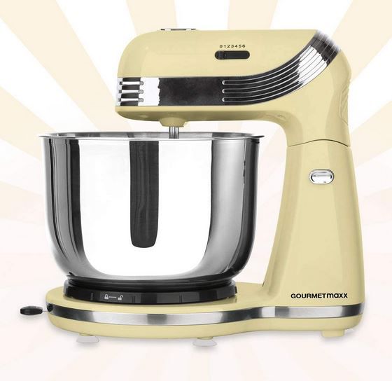 GOURMETmaxx Retro Küchenmaschine 250W für 39,90€ (statt 49€)