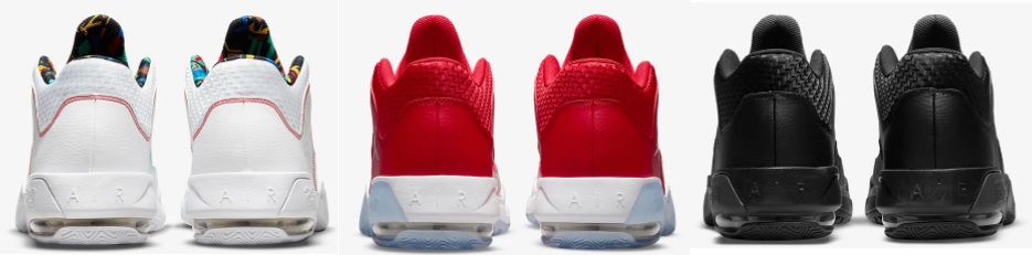 Nike Jordan Max Aura 3 Sneaker in Weiß/Schwarz/Rot für 77,97€ (statt 120€)