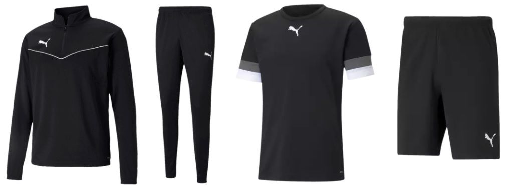 Puma Trainingsset Rise 4 teilig in verschiedenen Farben für 49,95€ (statt 67€)