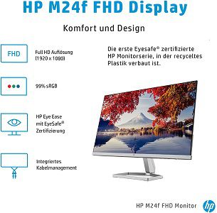 HP M24f 24 Zoll Full HD Monitor ab 84€ (statt 116€)