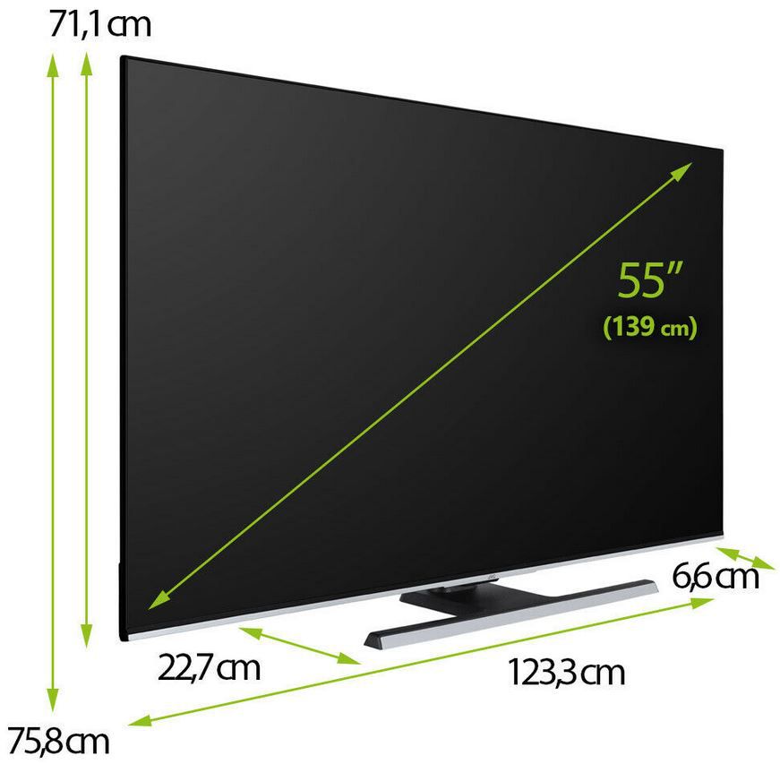 JVC LT 55VU8095   55 Zoll UHD smart TV für 349,99€ (statt 438€)