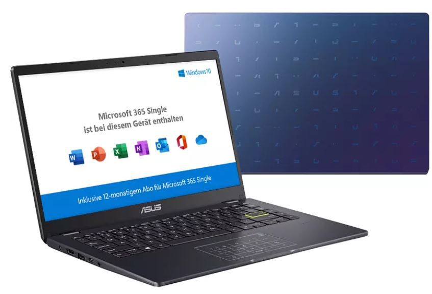 Media Markt Saturn Notebook Welt: z.B. ASUS VivoBook E410 Notebook + Microsoft 365 Single für 329€ (statt 370€)