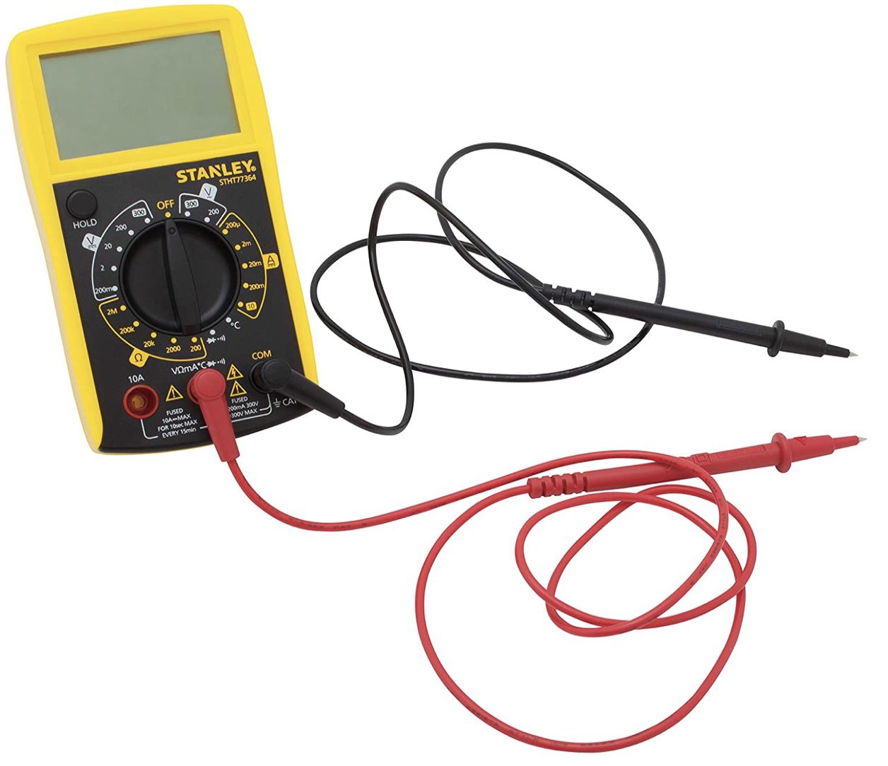 Stanley Multimeter mit mit 7 Hauptfunktionen & großem LCD Display für 19,82€ (statt 26€)   Prime