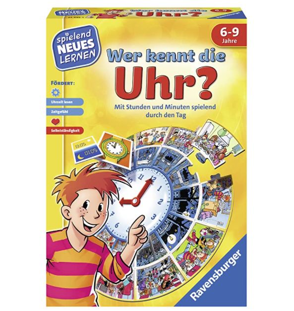 Ravensburger 24995   Wer kennt die Uhr? (Kinder ab 6 9 Jahren) für 6,99€ (statt 12€)   Prime