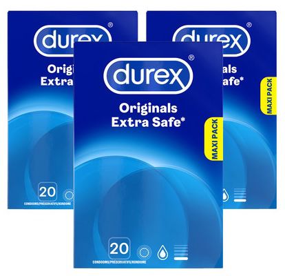 60er Pack Durex Extra Safe Kondome für 20,90€ (statt 45€)