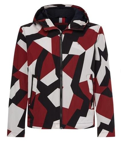 Tommy Hilfiger Lightweight Geometric Jacke im Dazzle Camo Look für 134,99€ (statt 170€)