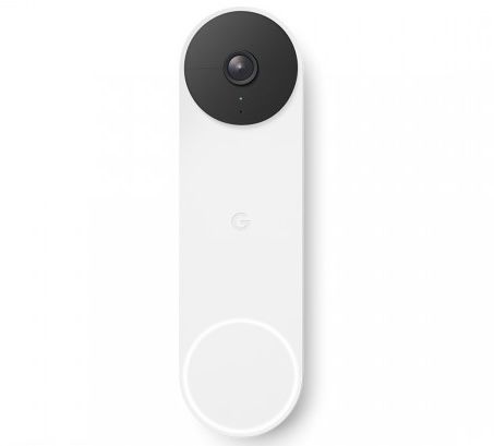 Google Nest Doorbell (mit Akku) + Google Nest Cam (mit Akku) + Google Nest Hub (2. Gen) für 349€ (statt 474€)