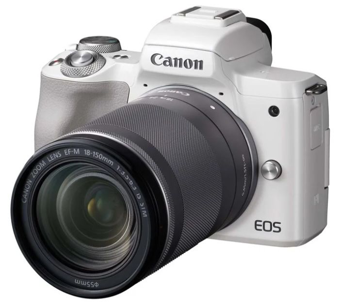 Canon EOS M50 Systemkamera mit Objektiv EF M 18 150mm IS STM für 649€ (statt 839€)