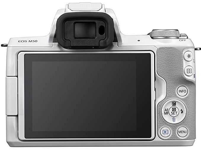 Canon EOS M50 Systemkamera mit Objektiv EF M 18 150mm IS STM für 649€ (statt 839€)