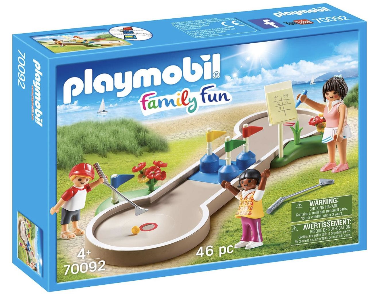 PLAYMOBIL 70092   Family Fun Minigolf für 4,99€ (statt 8€)   Prime