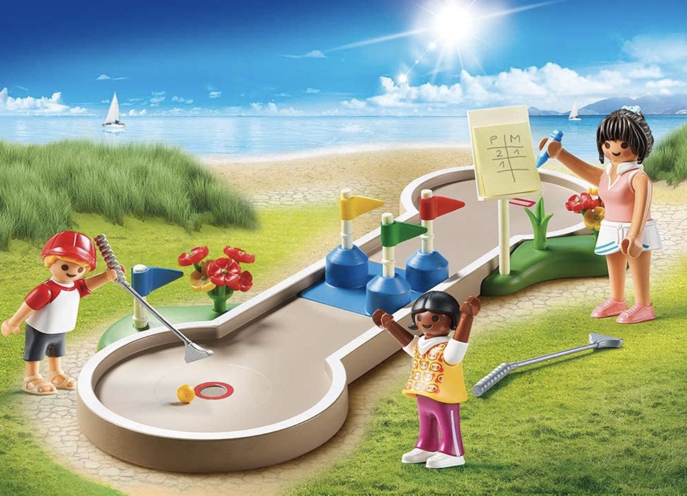 PLAYMOBIL 70092   Family Fun Minigolf für 4,99€ (statt 8€)   Prime