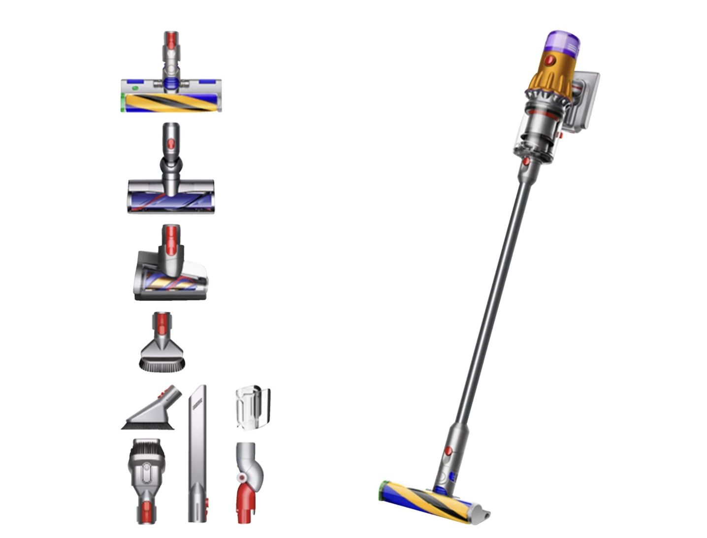 DYSON V12 Slim Absolute Akkusauger mit Stiel für 449,99€ (statt 565€)