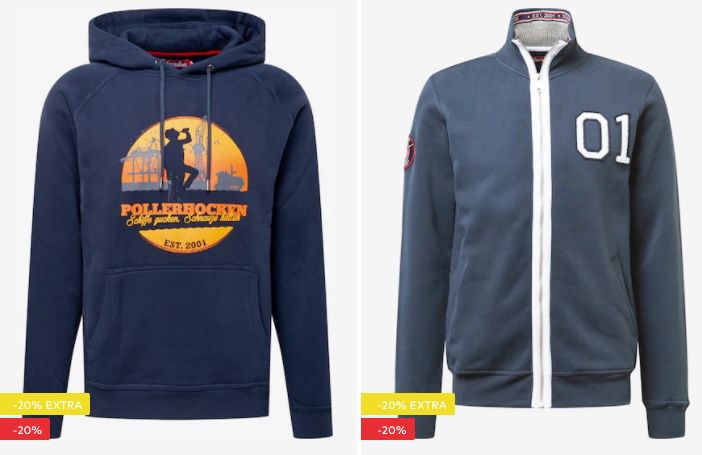 Derbe Sale mit 20% Extra Rabatt   z.B. Trekholm Regenjacke für 103€ (statt 159€)