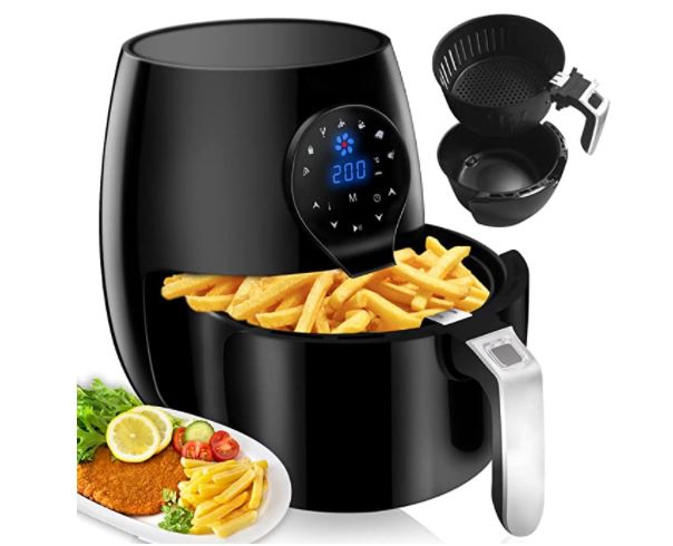 Heißluftfritteuse Airfryer mit 3,5 Liter Volumen und 7 Programmen für 47,99€ (statt 80€)