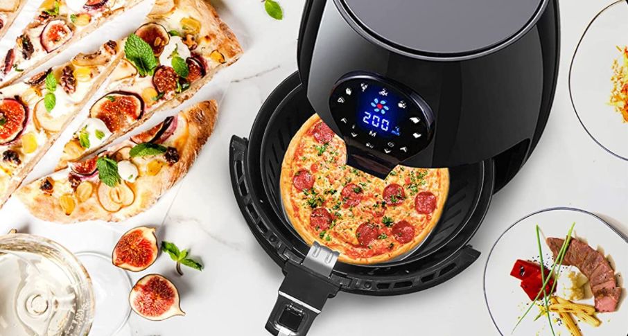 Heißluftfritteuse Airfryer mit 3,5 Liter Volumen und 7 Programmen für 47,99€ (statt 80€)